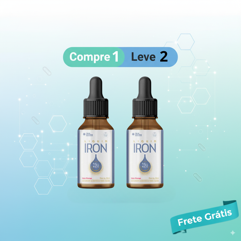 Iron Plus - Vitaminas para Energia e Vitalidade