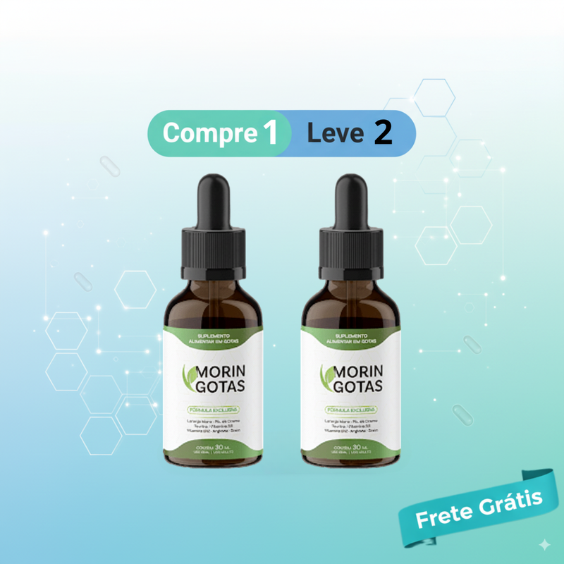 Morin Gotas - Suporte Natural para Controle do Apetite