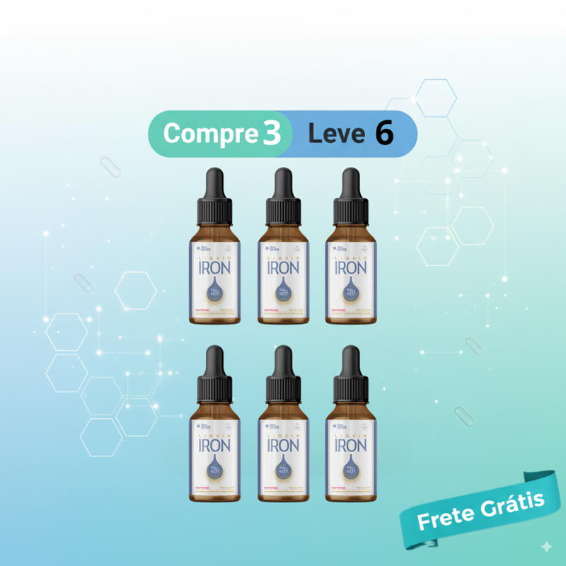 Iron Plus - Vitaminas para Energia e Vitalidade