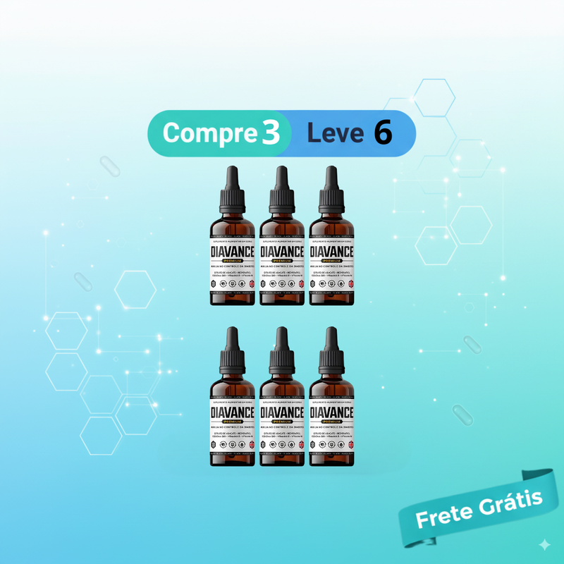 Diavance – Suplemento em Cápsulas para Controle da Diabetes e Bem-Estar