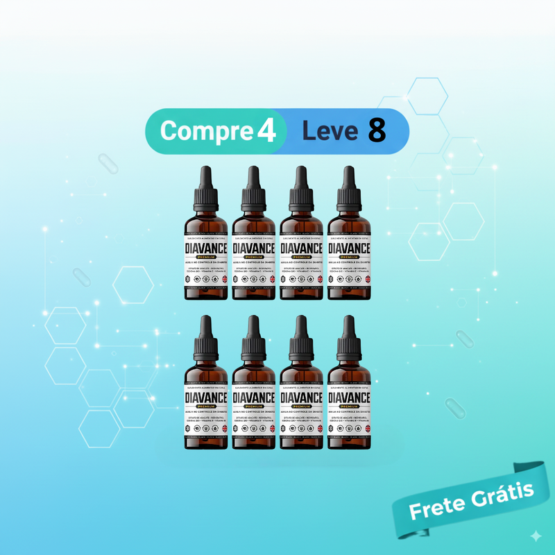 Diavance – Suplemento em Cápsulas para Controle da Diabetes e Bem-Estar