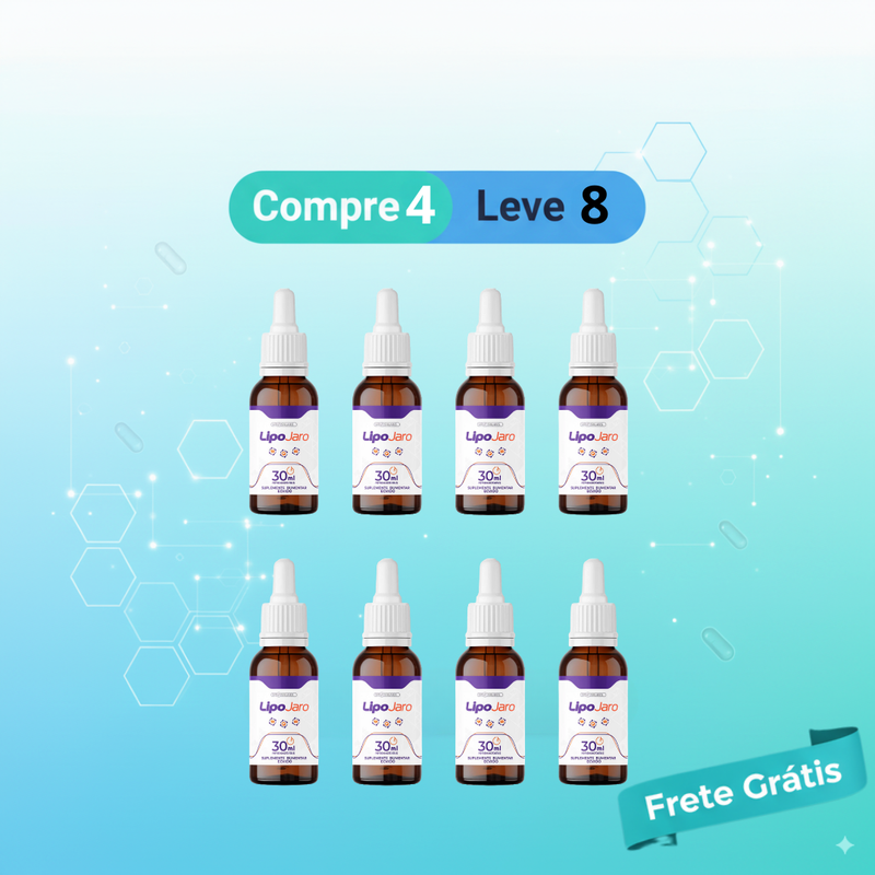 Lipojaro - Suplemento Natural para Queima de Gordura e Controle de Peso