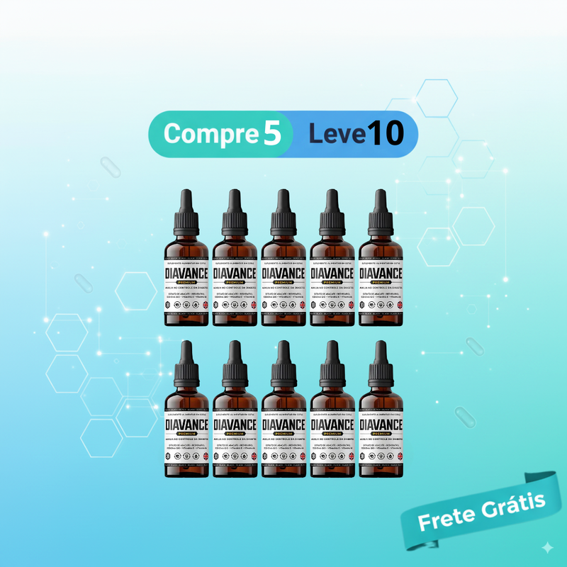 Diavance – Suplemento em Cápsulas para Controle da Diabetes e Bem-Estar