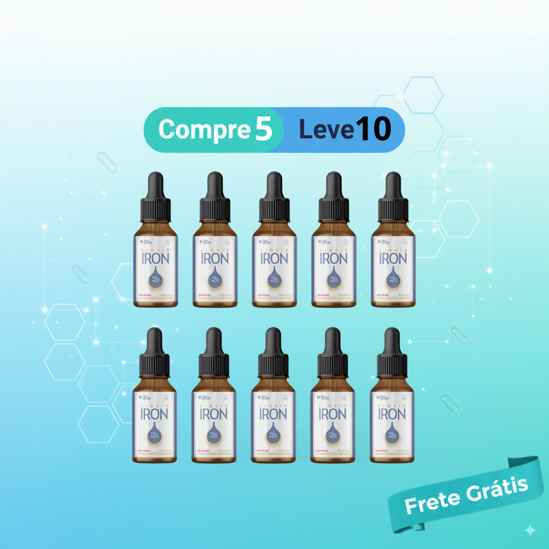 Iron Plus - Vitaminas para Energia e Vitalidade
